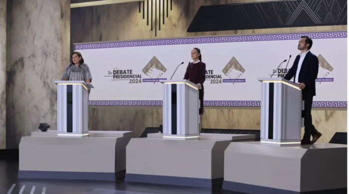 Sin cara a cara: así será el formato del tercer debate presidencial entre Sheinbaum, Gálvez y Álvarez Máynez
