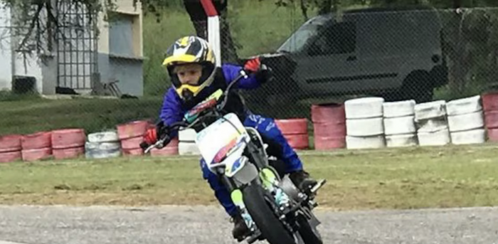 Muere Lorenzo Somaschini, piloto argentino de nueve años de una competición infantil ligada a Superbike