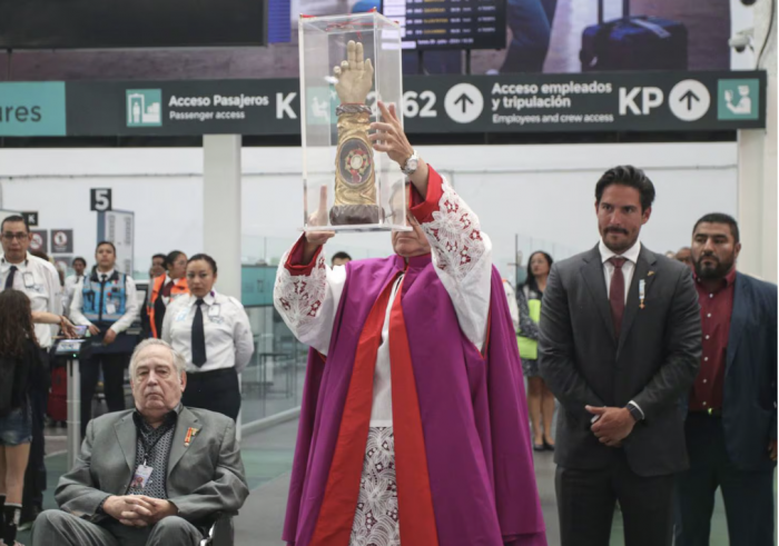 ‘Échame la mano’: La reliquia de San Judas Tadeo llega a México; ¿Dónde estará?