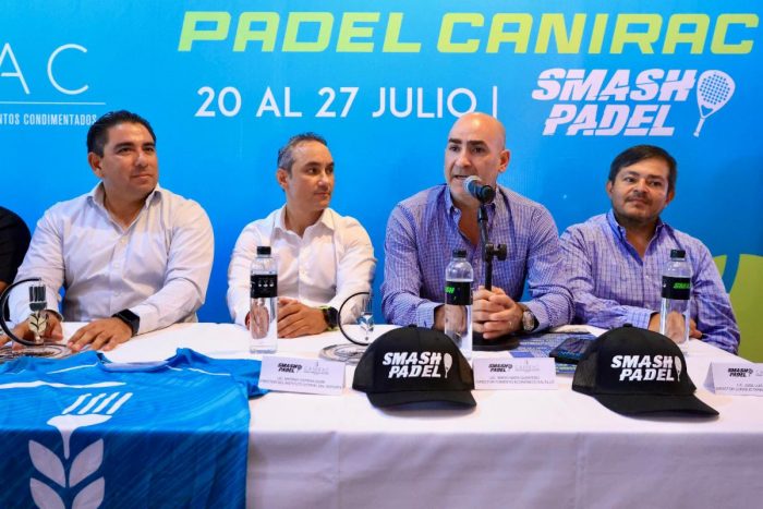 Invitan Municipio, Estado y Canirac a II Torneo Anual de Pádel