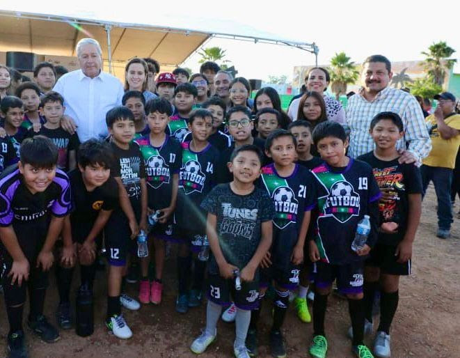 Canchas del parque Carlos R. González avanzan, llevan más del 40 por ciento de avance: Alcalde Chema Fraustro