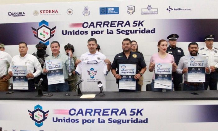 Presentan Carrera 5K Unidos por la Seguridad