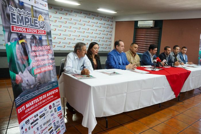 TENDRÁ RAMOS ARIZPE NUEVA FERIA DEL EMPLEO ESTE 20 DE AGOSTO