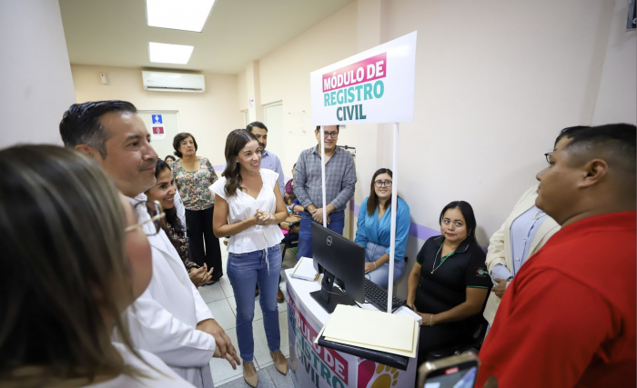 Inspira Coahuila lleva módulos del Registro Civil a Hospitales Generales