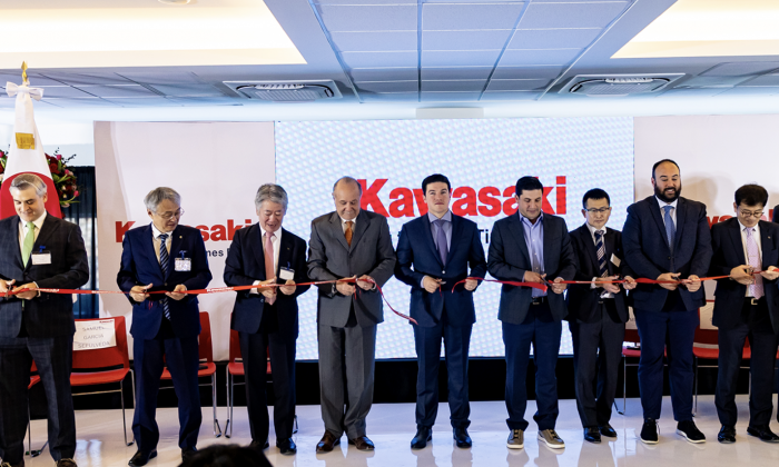 Inaugura Gobernador Planta Kawasaki de vehículos todo terreno y motos acuáticas