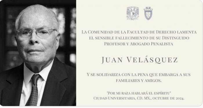 Muere Juan Velásquez, el ‘Abogado del Diablo’, que salió ‘al quite’ por Echeverría y Portillo