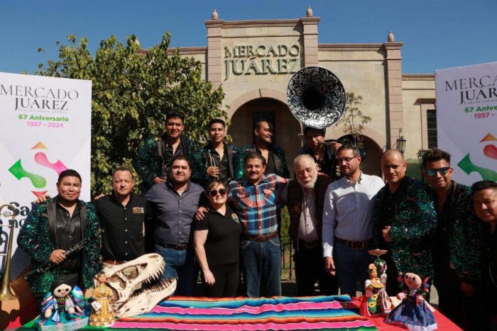 Arrancan festejos por 67 aniversario del Mercado Juárez