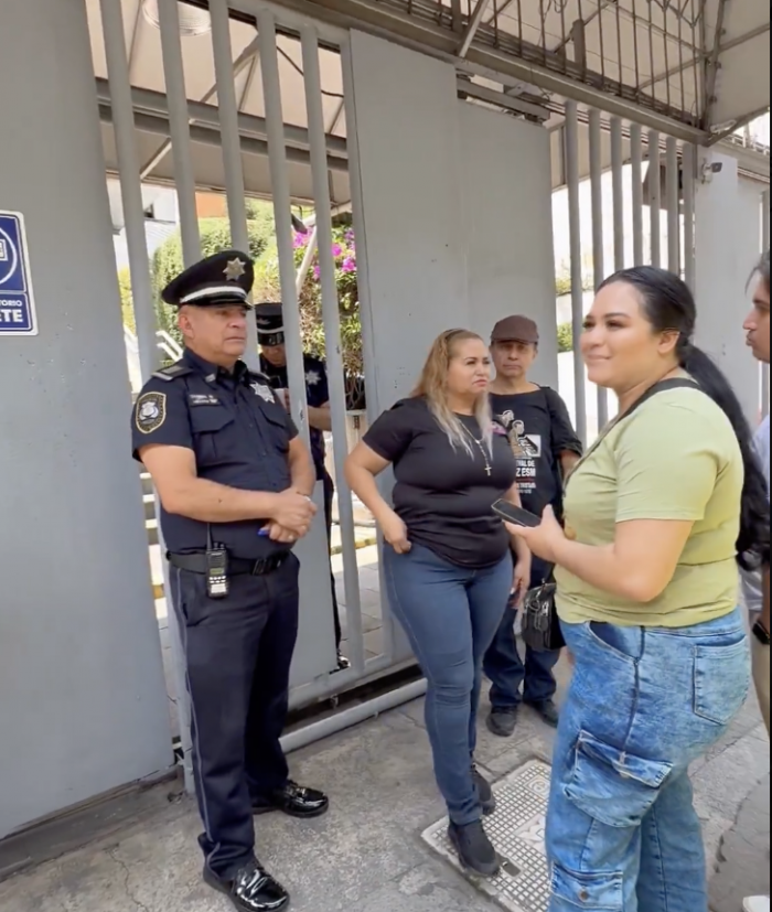 Ceci Flores acusa que se le impidió el paso a la CNDH; ‘amenazó con tomar el edificio’, dice el organismo