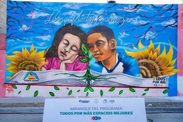 *Cambia Ramos muros grises por espacios multicolores*