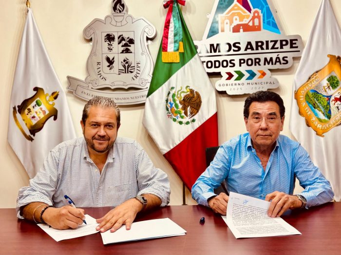 *Reusar agua es clave: firman convenio hídrico DeAcero y Ramos Arizpe*