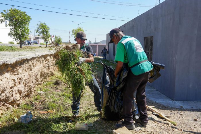 *Refuerza Gobierno de Ramos Arizpe limpieza y mantenimiento en colonias y vialidades*