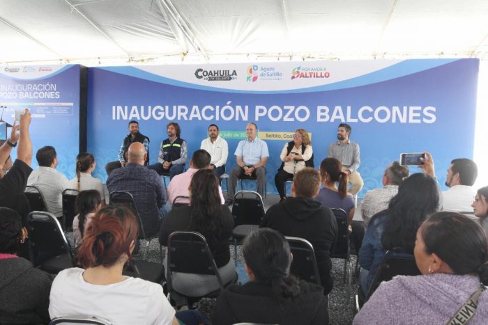 Pone en marcha Saltillo otro pozo de agua