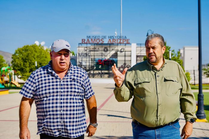 *Anuncia Tomás Gutiérrez renovaciones en la Alameda de Ramos*