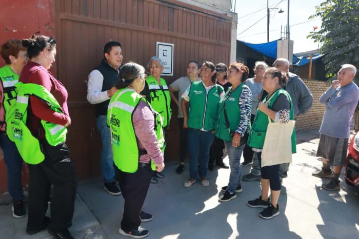 Entrega Saltillo sistema pluvial en la colonia Provivienda