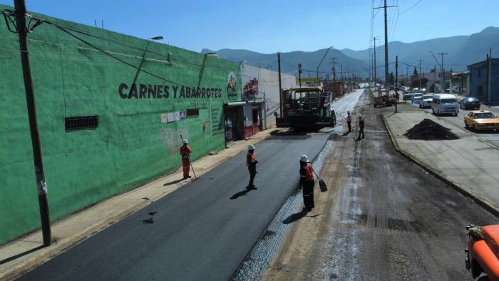 Registra 50 por ciento de avance la repavimentación del bulevar Francisco I. Madero