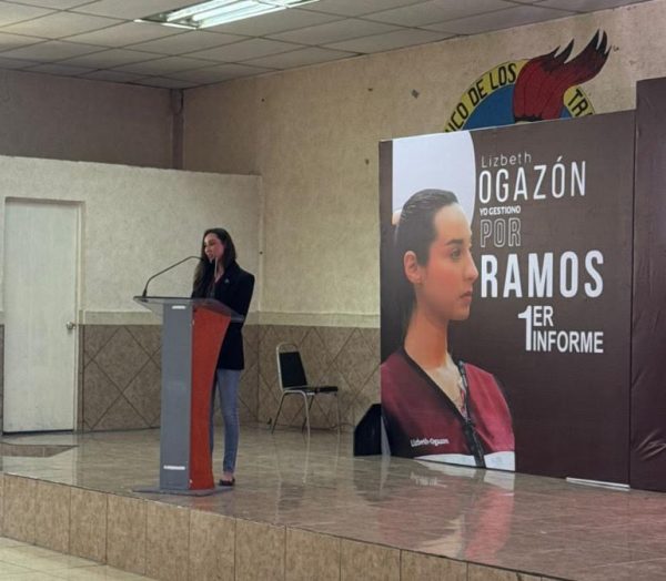 Presenta Lizbeth Ogazón su primer informe de gestión.