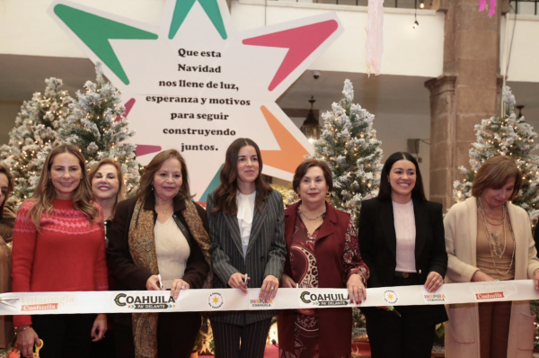 Invitan Manolo y Paola a disfrutar la magia de la Navidad en Palacio de Gobierno