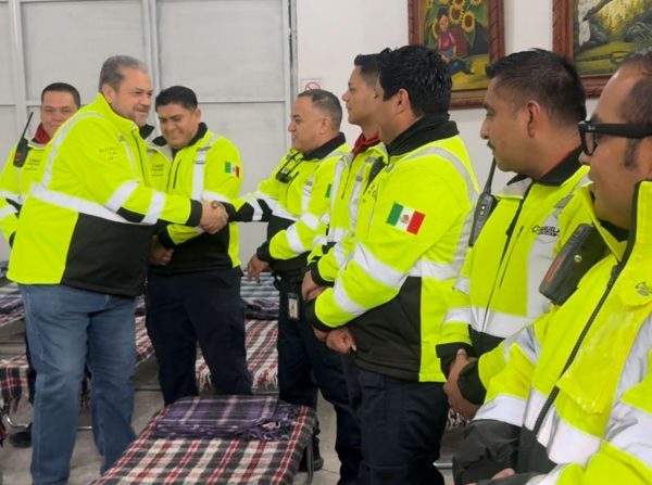 *Supervisa Tomás Gutiérrez refugio temporal por frente frío*