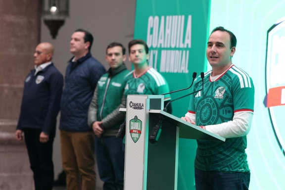 Coahuila está listo pa'l Mundial