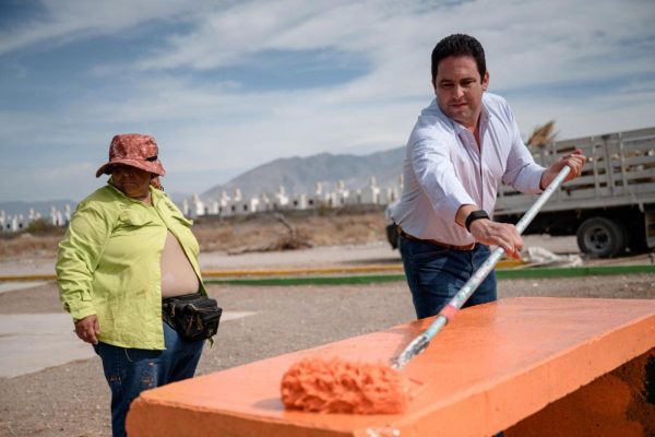 Se mantiene Javier Díaz cercano a las y los saltillenses