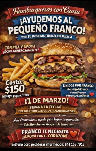 Venta de hamburguesas con causa. por Franco.¡¡¡¡
