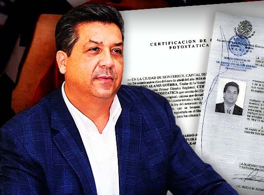 Cabeza de Vaca, exgobernador de Tamaulipas, renunció a protección de EU en 2001, muestra certificado