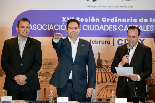 JAVIER DÍAZ LLEGA COMO PRESIDENTE DE LA ASOCIACIÓN DE CIUDADES CAPITALES DE MÉXICO