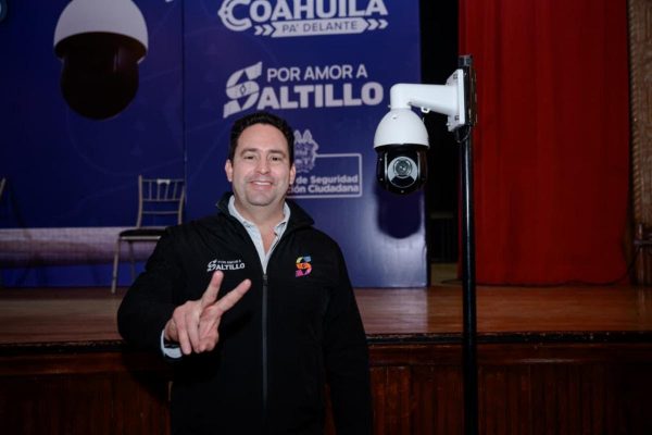 Suman Javier Díaz e iniciativa privada 500 cámaras con reconocimiento facial para Saltillo