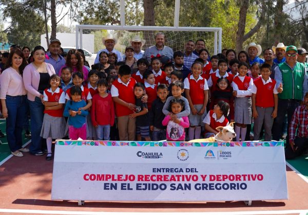 *Fortalece Gobierno de Tomás Gutiérrez espacios deportivos para familias del campo*