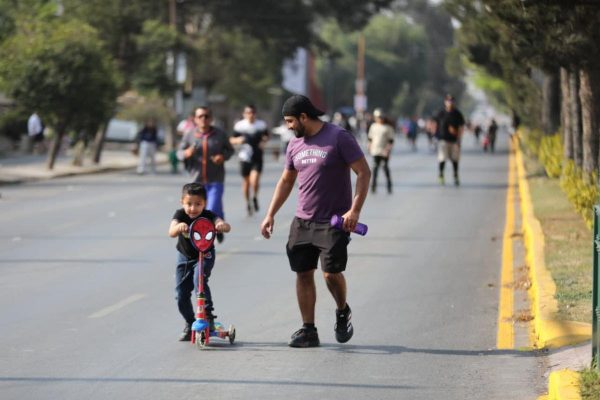 Ruta Recreativa ofrece espacio para activación física y convivencia