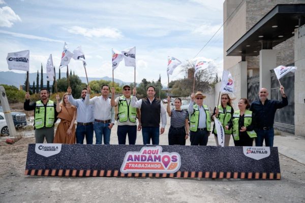 Se suman gobierno y vecinos para la pavimentación de la calle Célestin Freinet