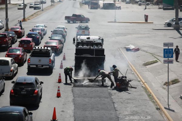 Fortalece Municipio de Saltillo infraestructura vial en Las Brisas