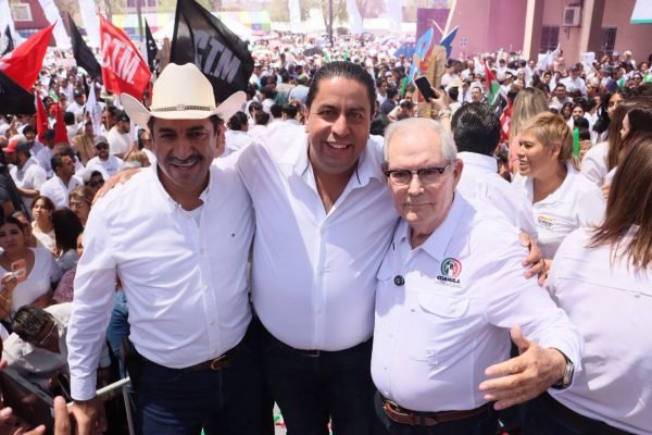 ARROPA LA MILITANCIA PRIÍSTA A SUS CANDIDATAS Y CANDIDATOS EN TOMA DE PROTESTA