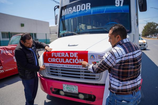 *Ramos Arizpe ‘frena’ unidades en mal estado y eleva estándares del transporte*