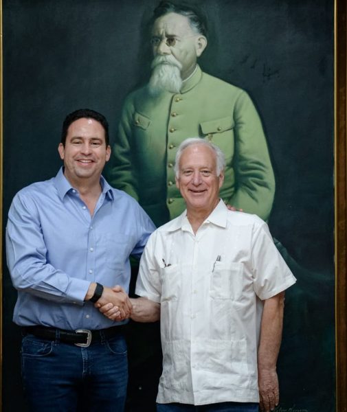 Refrendan hermanamiento Alcalde Javier Díaz y Mayor de Austin Kirk Watson