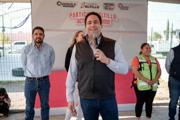 Avanza “Participa Saltillo”, inicia rehabilitación de plaza en Misión Cerritos
