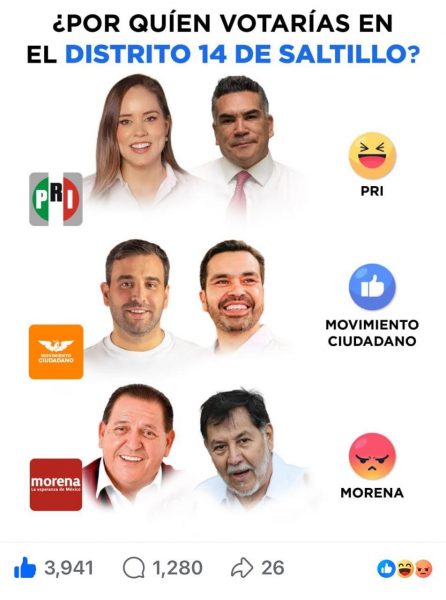 Gana Poncho Danao encuestas en redes. 