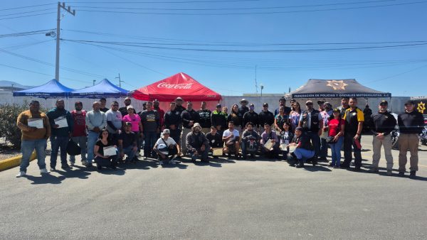 Invita Comisaría a curso de prevención de accidentes para motociclistas