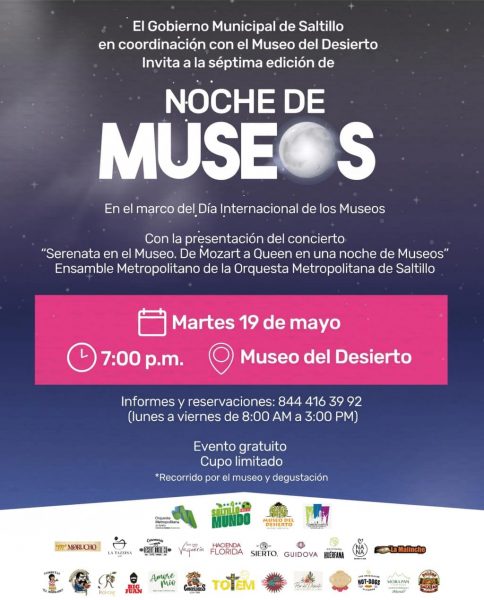 Invita Municipio a la séptima edición de Noche de Museos