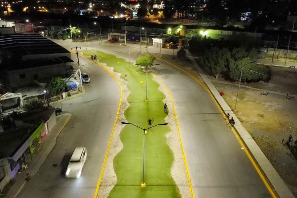 *Iluminación que brinda tranquilidad a las familias de Ramos*