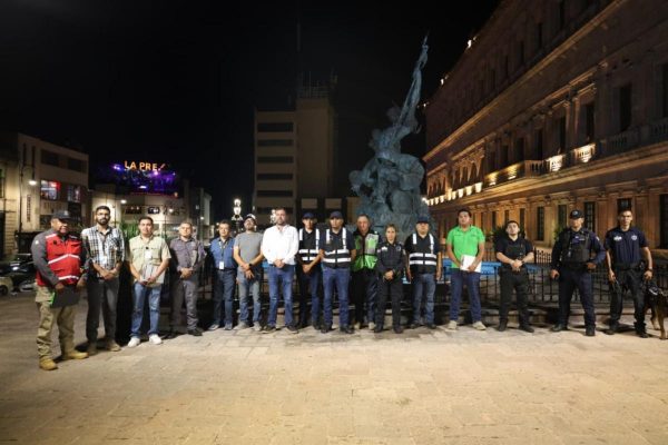 Mantienen operativos coordinados en establecimientos del Centro Histórico