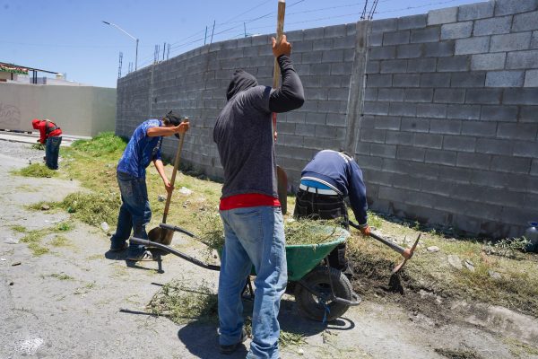Impulsa Tomás Gutiérrez estrategia permanente de limpieza y embellecimiento