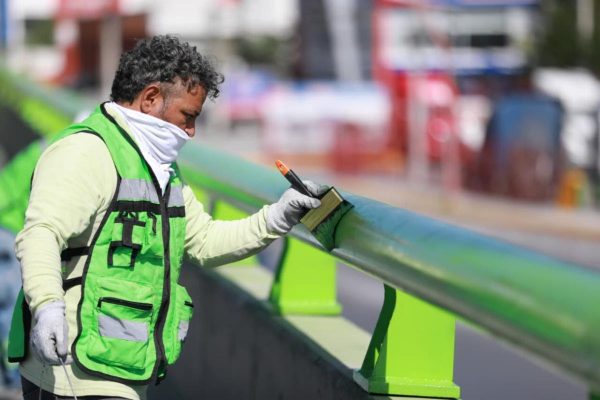 Refuerza Javier Díaz movilidad y seguridad con intervenciones en El Sarape