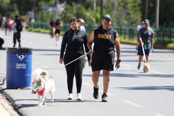 Asisten a pasear y activarse a la Ruta Recreativa