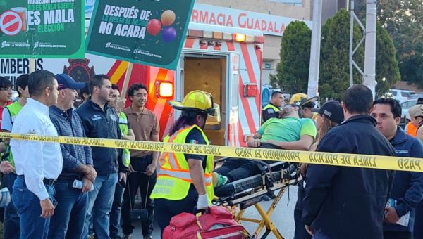 Realiza Comisaría de Seguridad simulacro de accidente para concientizar sobre conducción segura de motocicletas