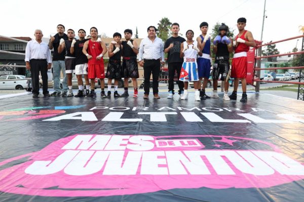 Se realiza con éxito exhibición de boxeo “Juventud por las Buenas”