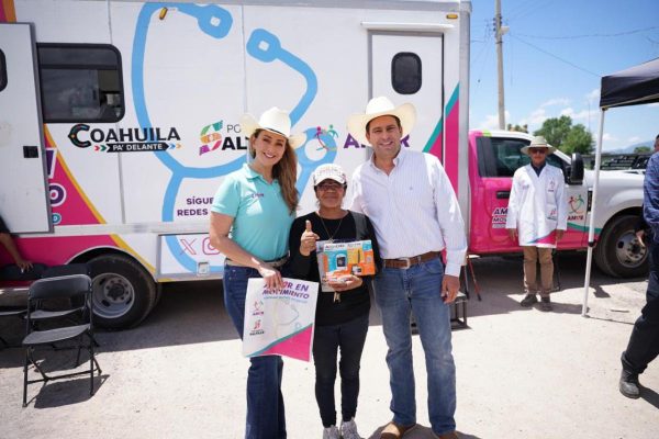 Lleva Amor en Movimiento servicios gratuitos de salud a los ejidos de Saltillo