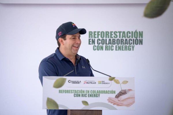 Reforestarán Municipio y RIC ENERGY 5 mil pinos en el Cañón de San Lorenzo