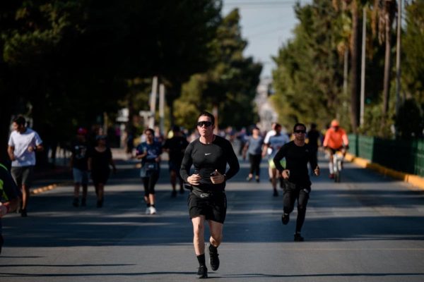 Disfrutan familias saltillenses de la Ruta Recreativa