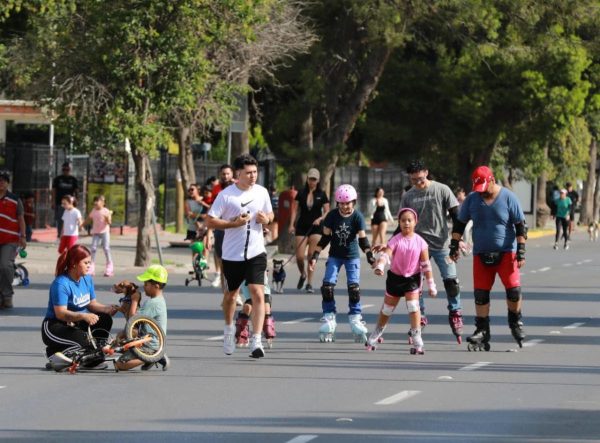 En la Ruta Recreativa saltillenses se activan físicamente y conviven
